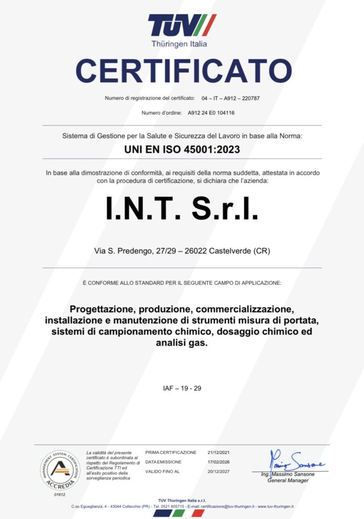 ISO 45001 INT