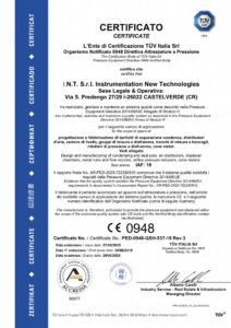 certificato PED